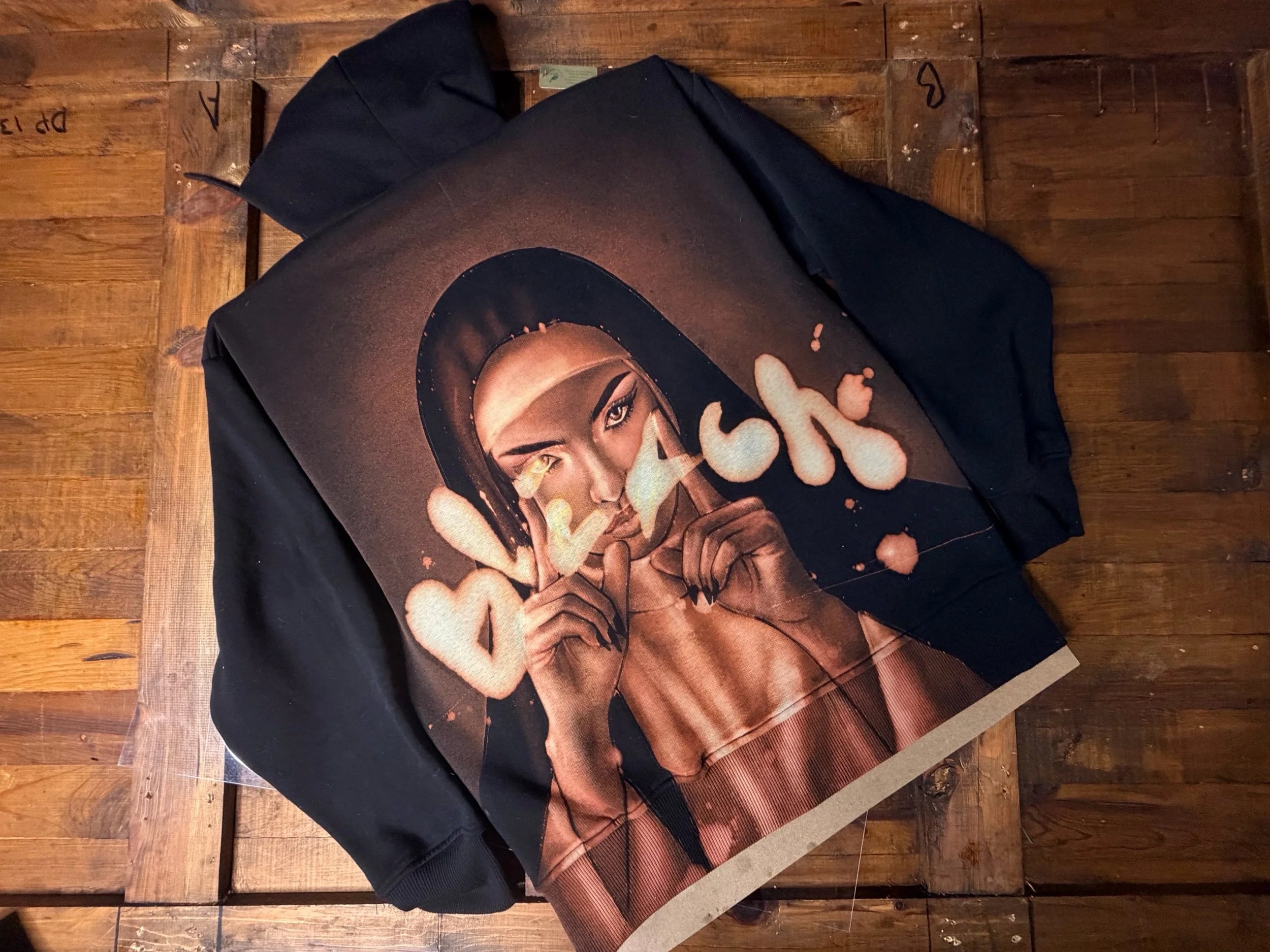 The Noir Canvas Hoodie