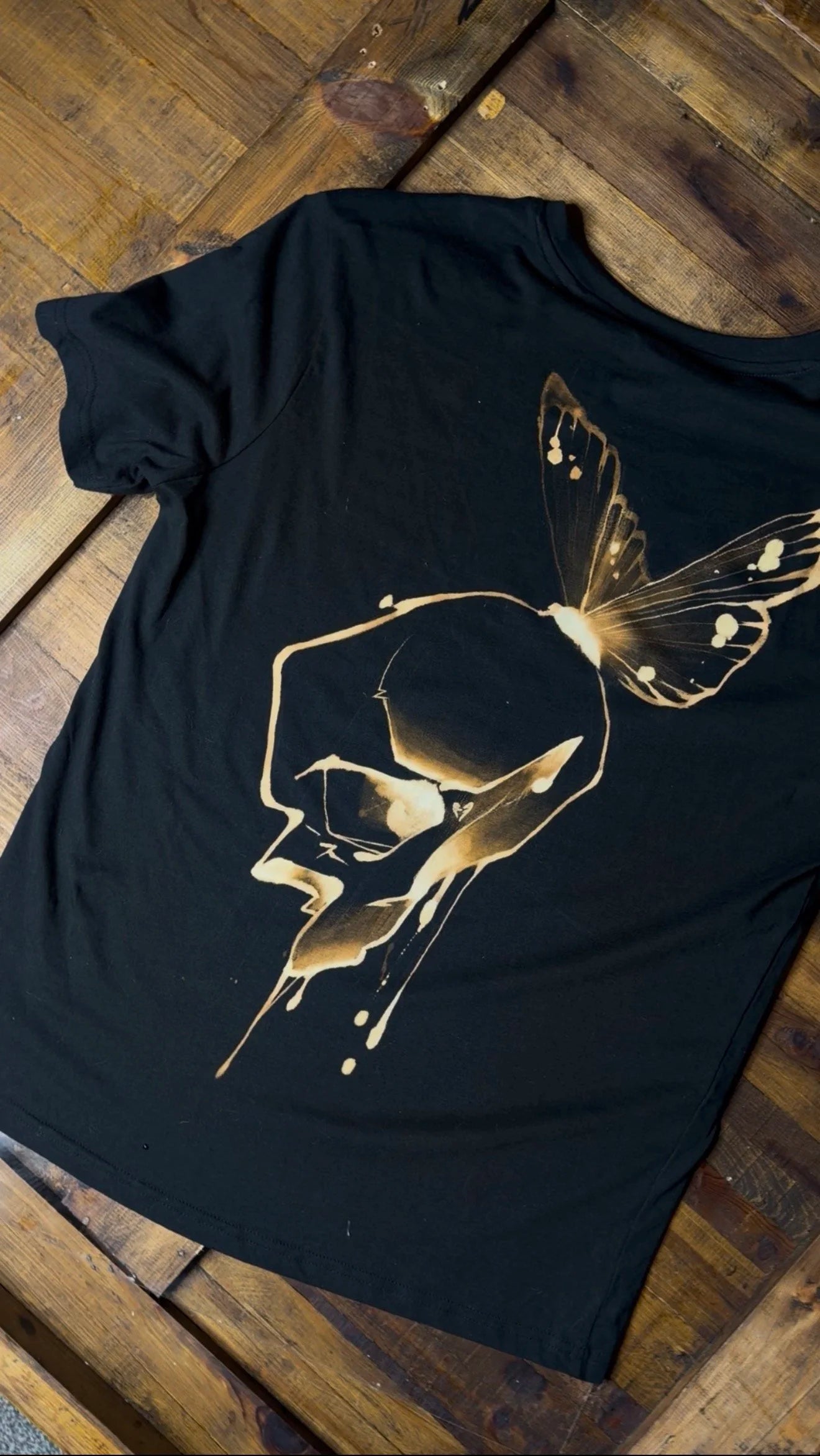 The Bleached Back Tee