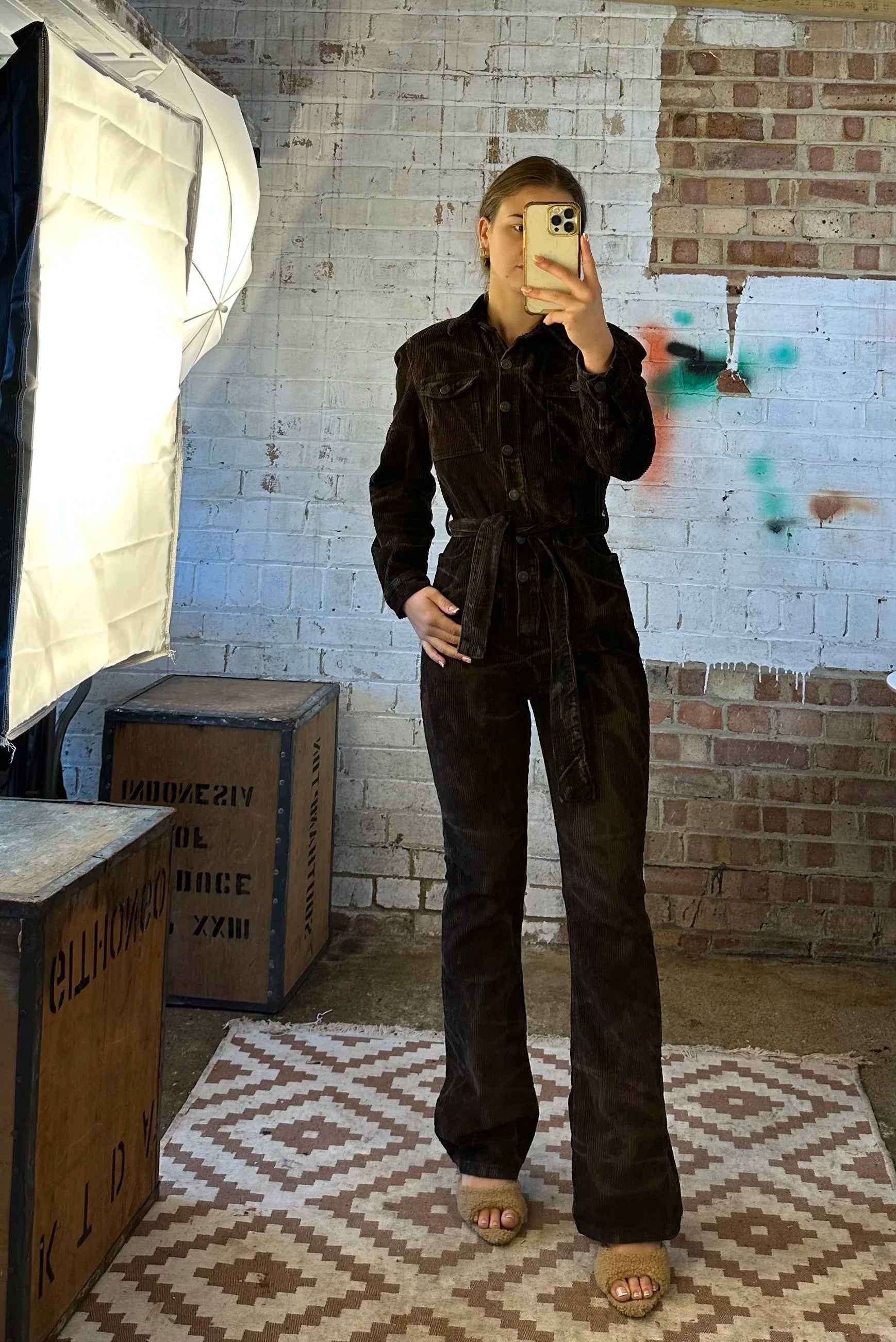 The Walnut Jumpsuit