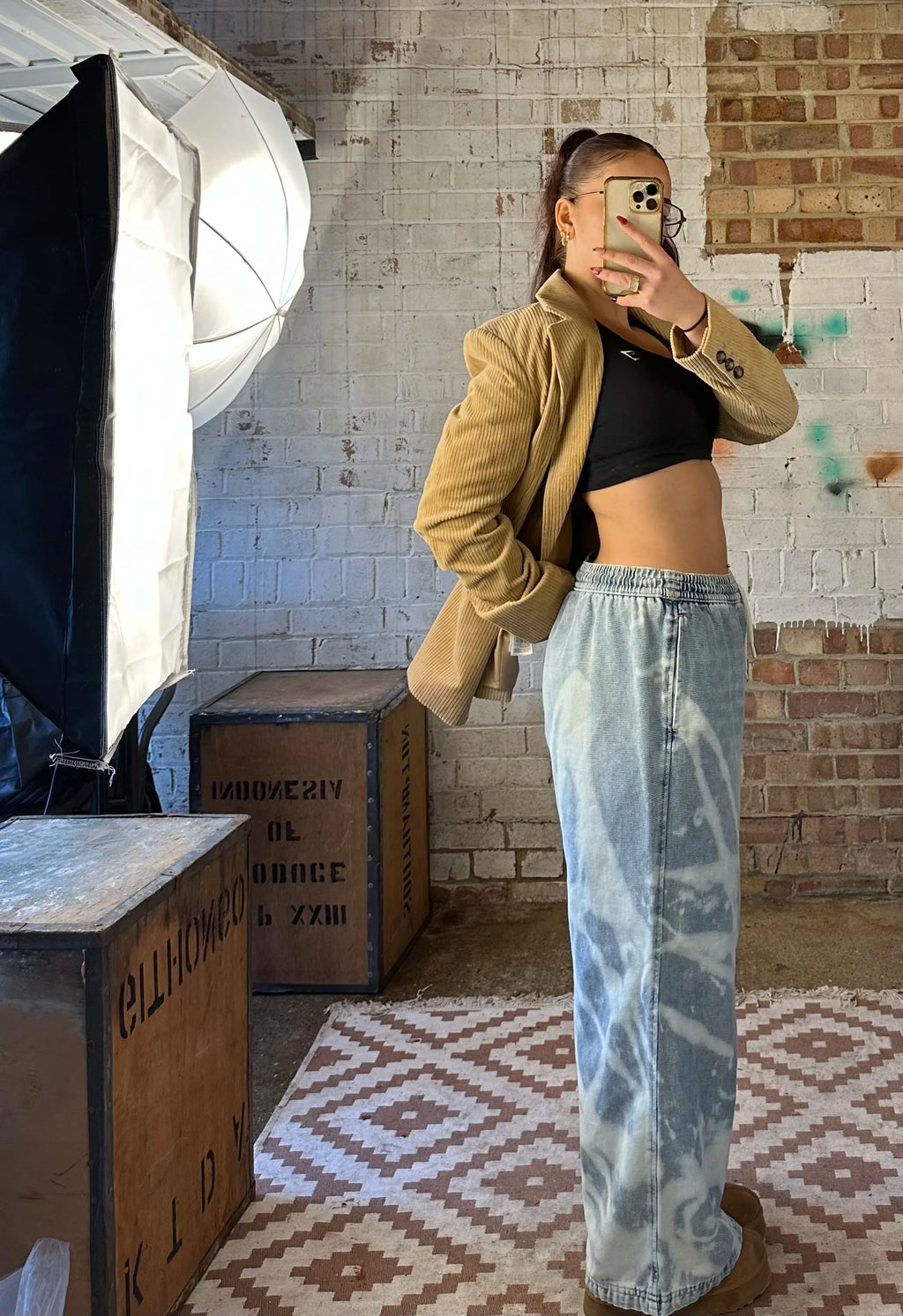 The Light Wash Trouser