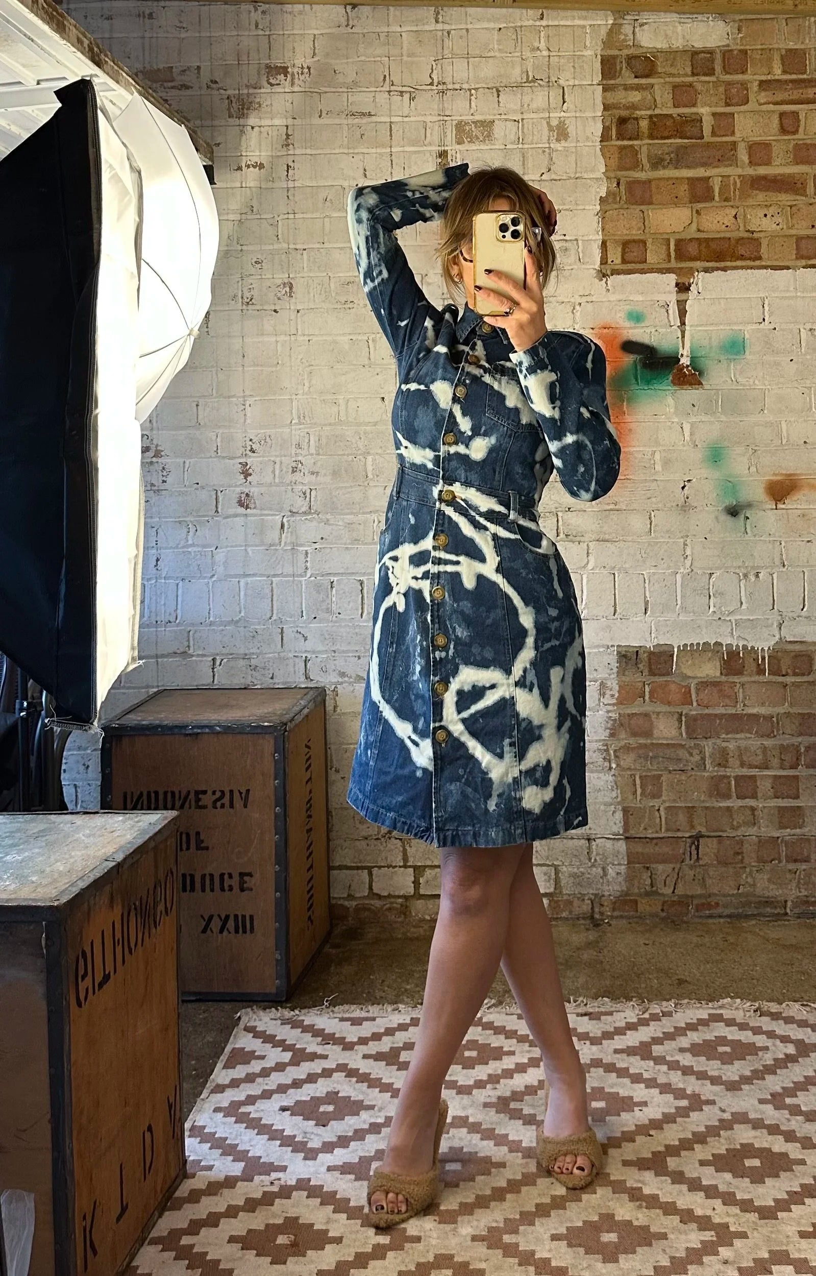 The Vintage Denim Dress