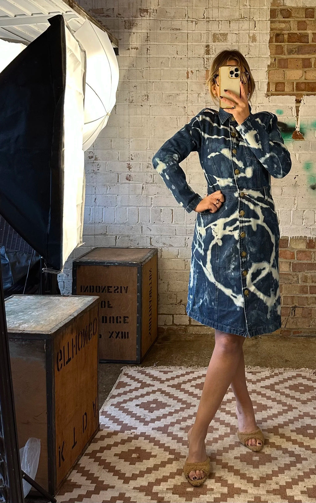 The Vintage Denim Dress