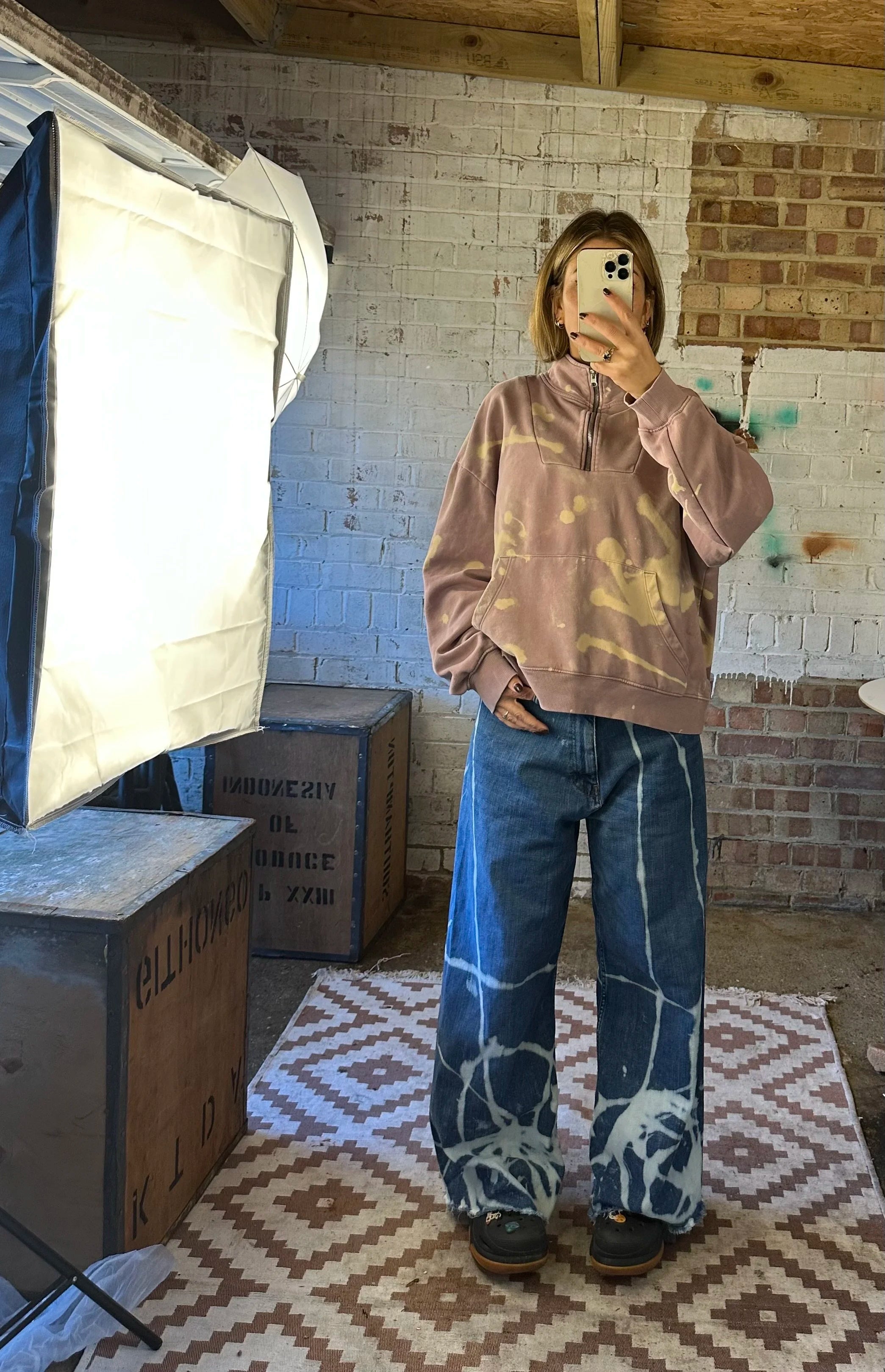 The Studio Quarter Zip