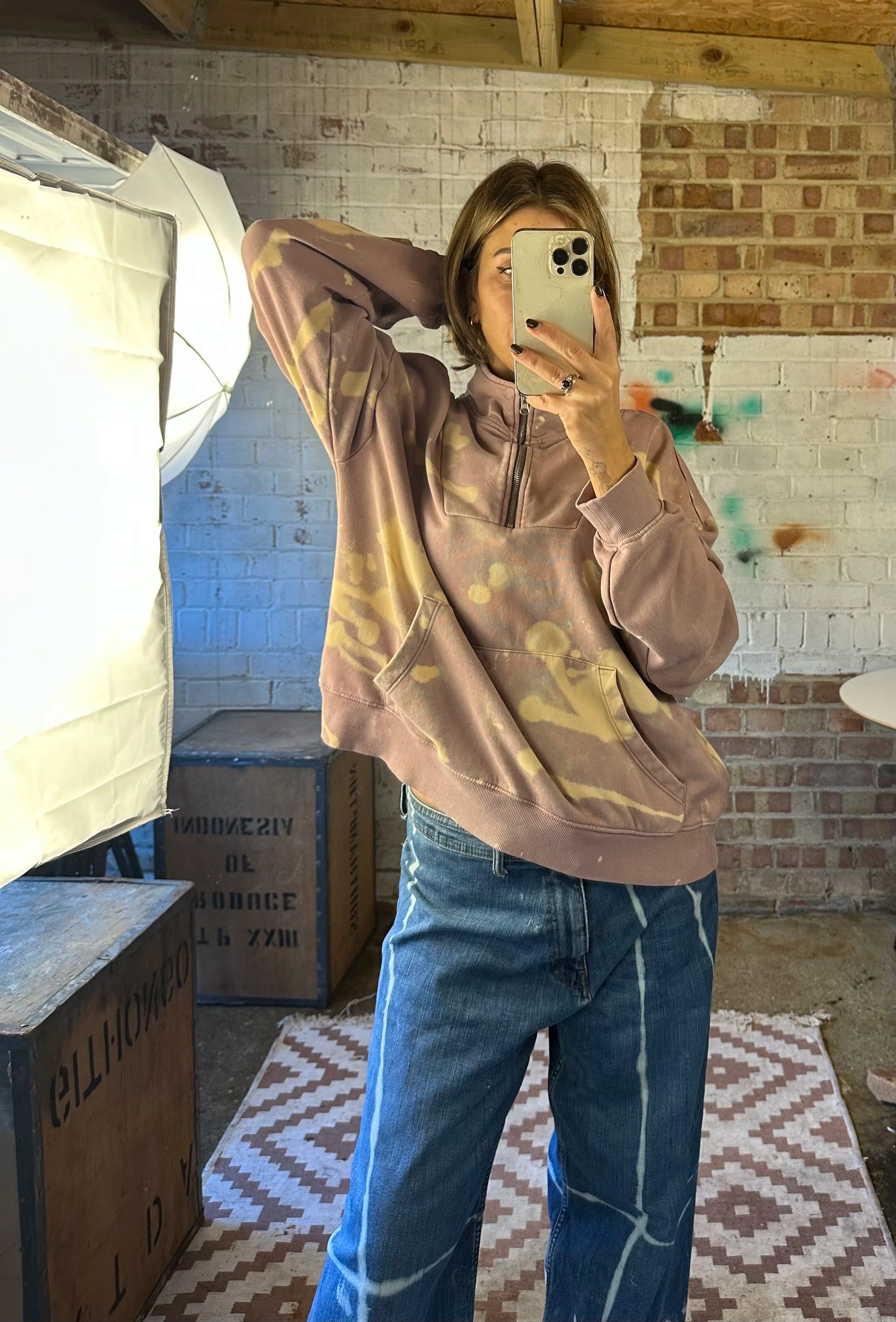 The Studio Quarter Zip