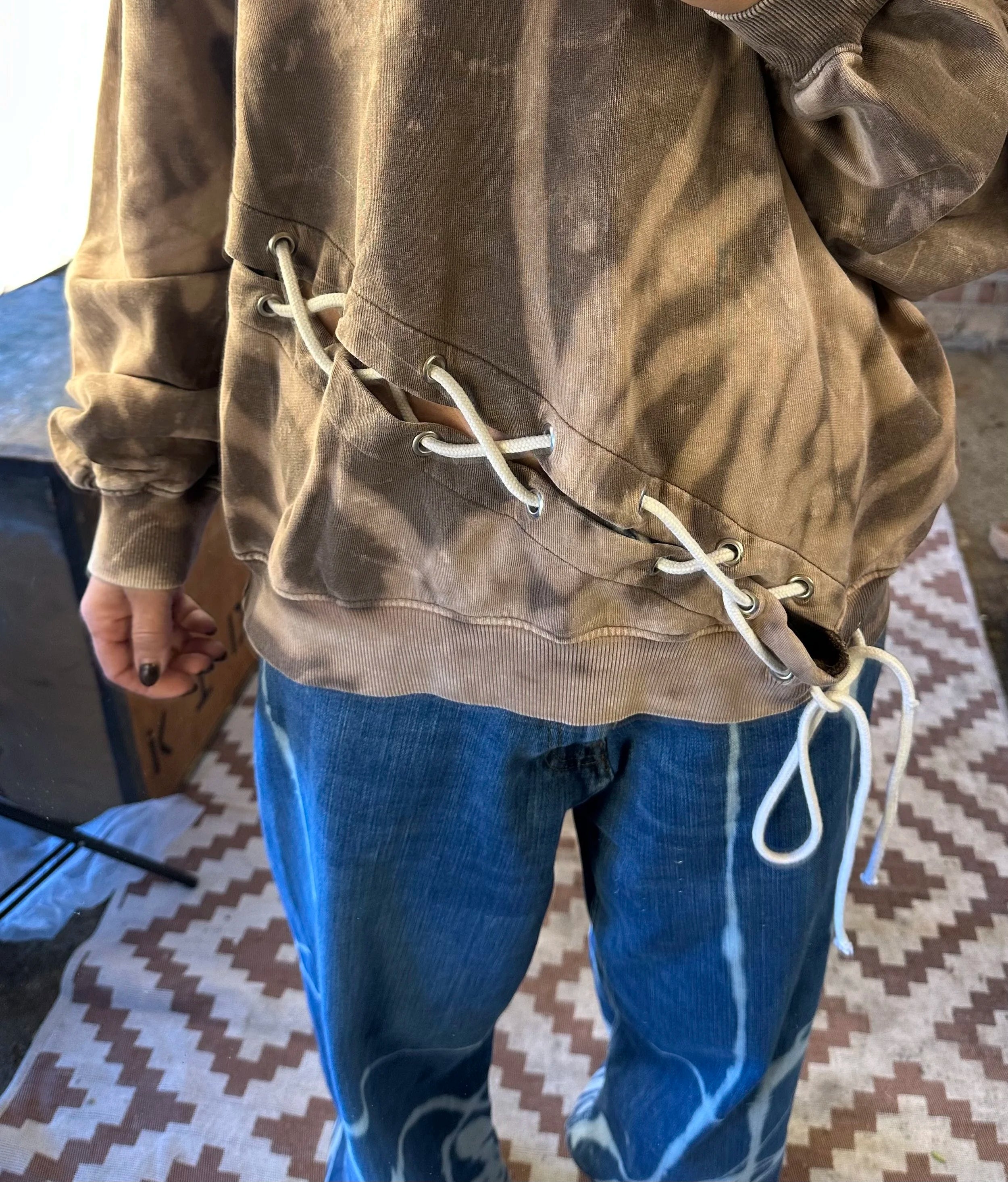 The Lace Sweatshirt