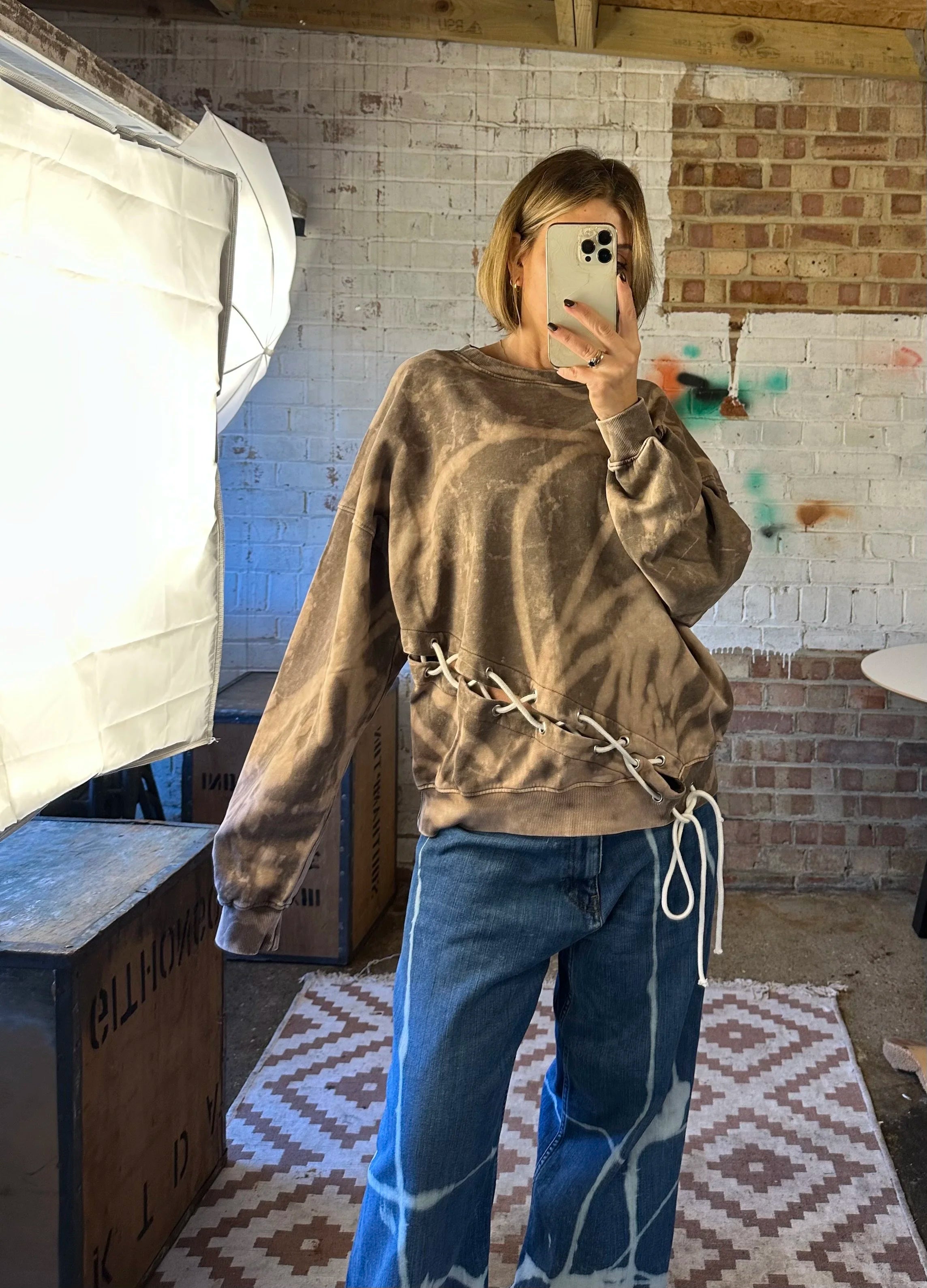 The Lace Sweatshirt