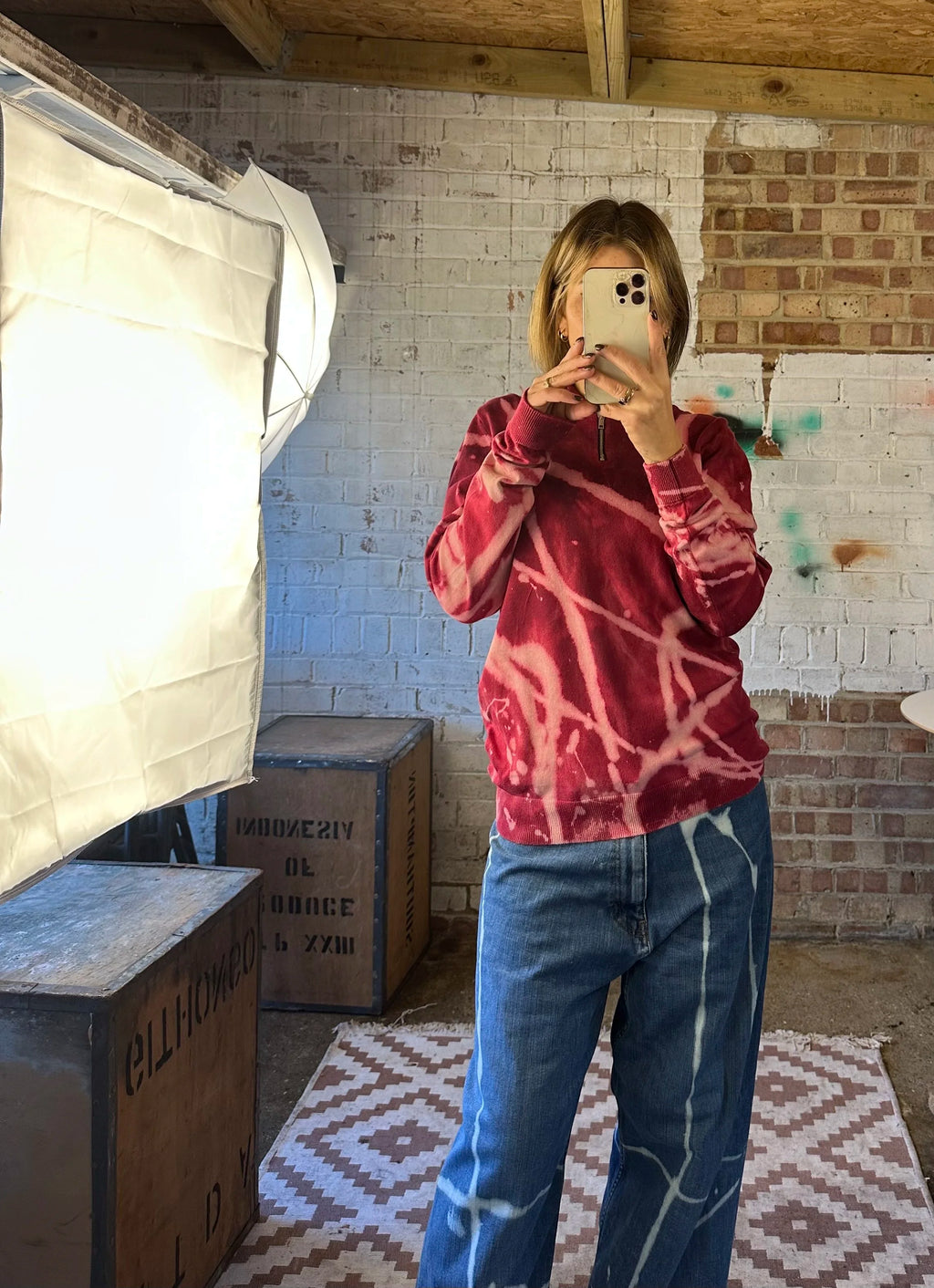The Studio Quarter Zip