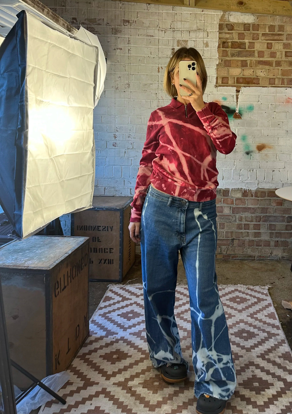 The Studio Quarter Zip