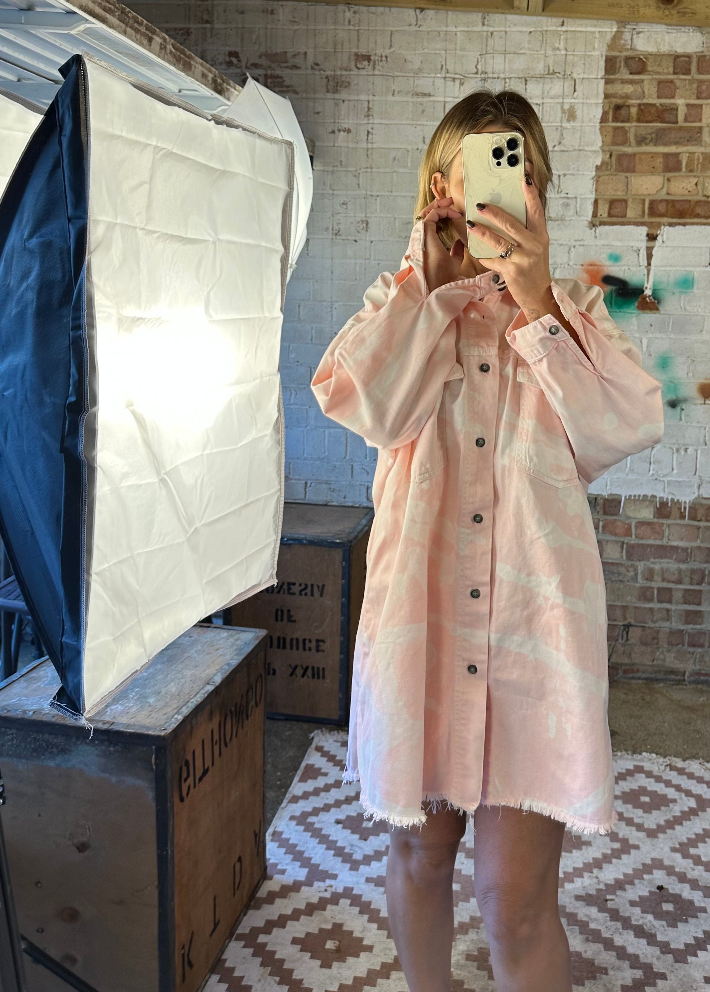 The Rose Shirt Dress